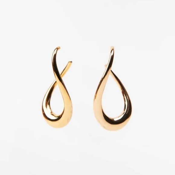 Zara Jewelry - ZARA Irregular Hoop Earrings